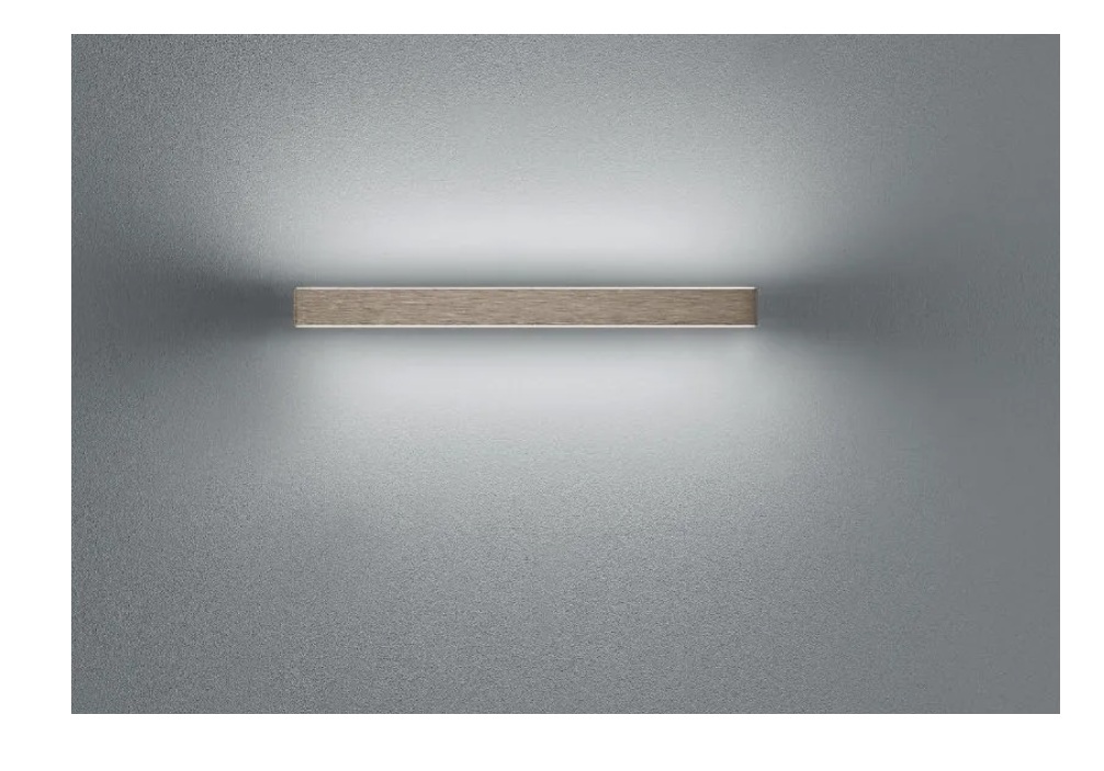 Bankamp Line wandlamp brons