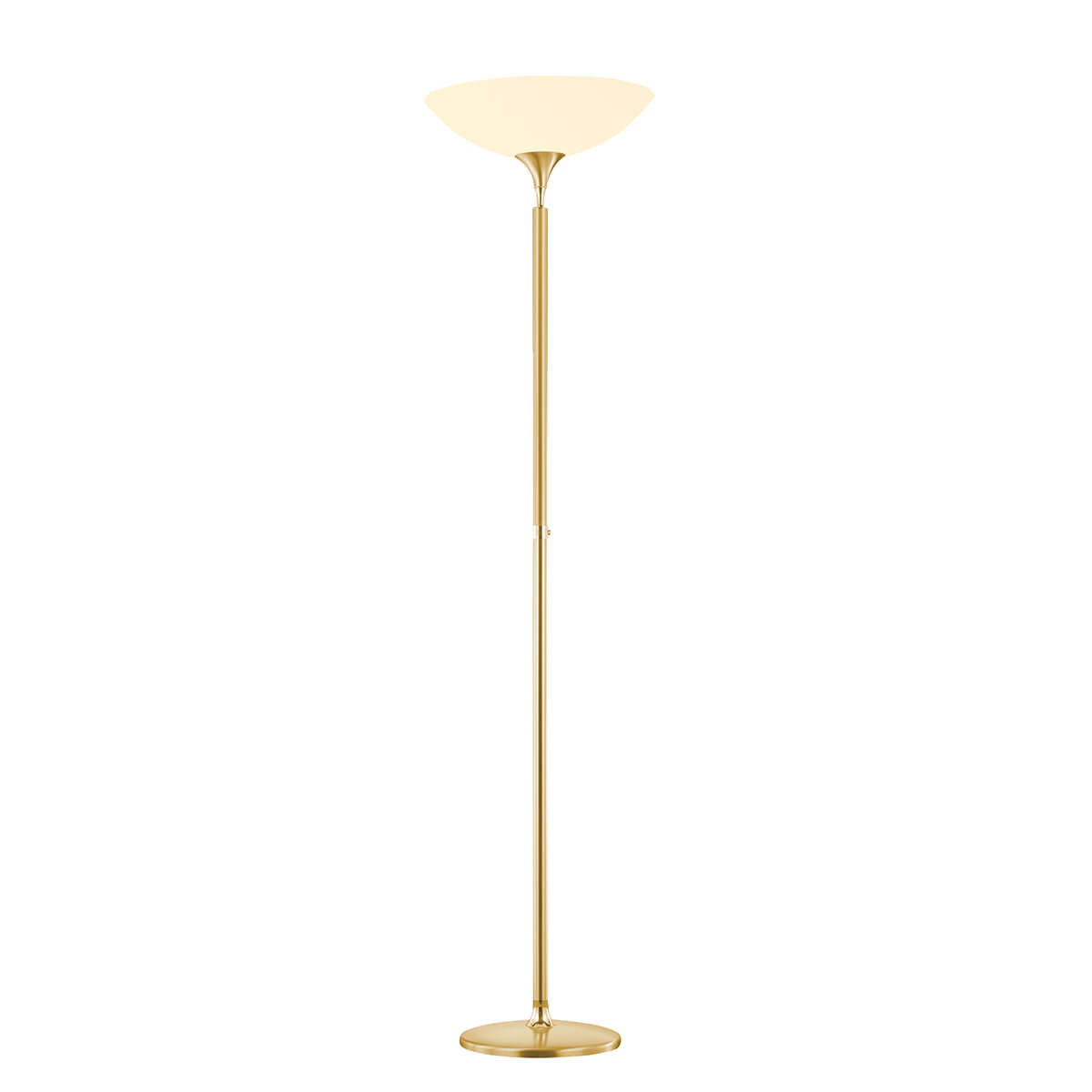 Bankamp Opera vloerlamp messing