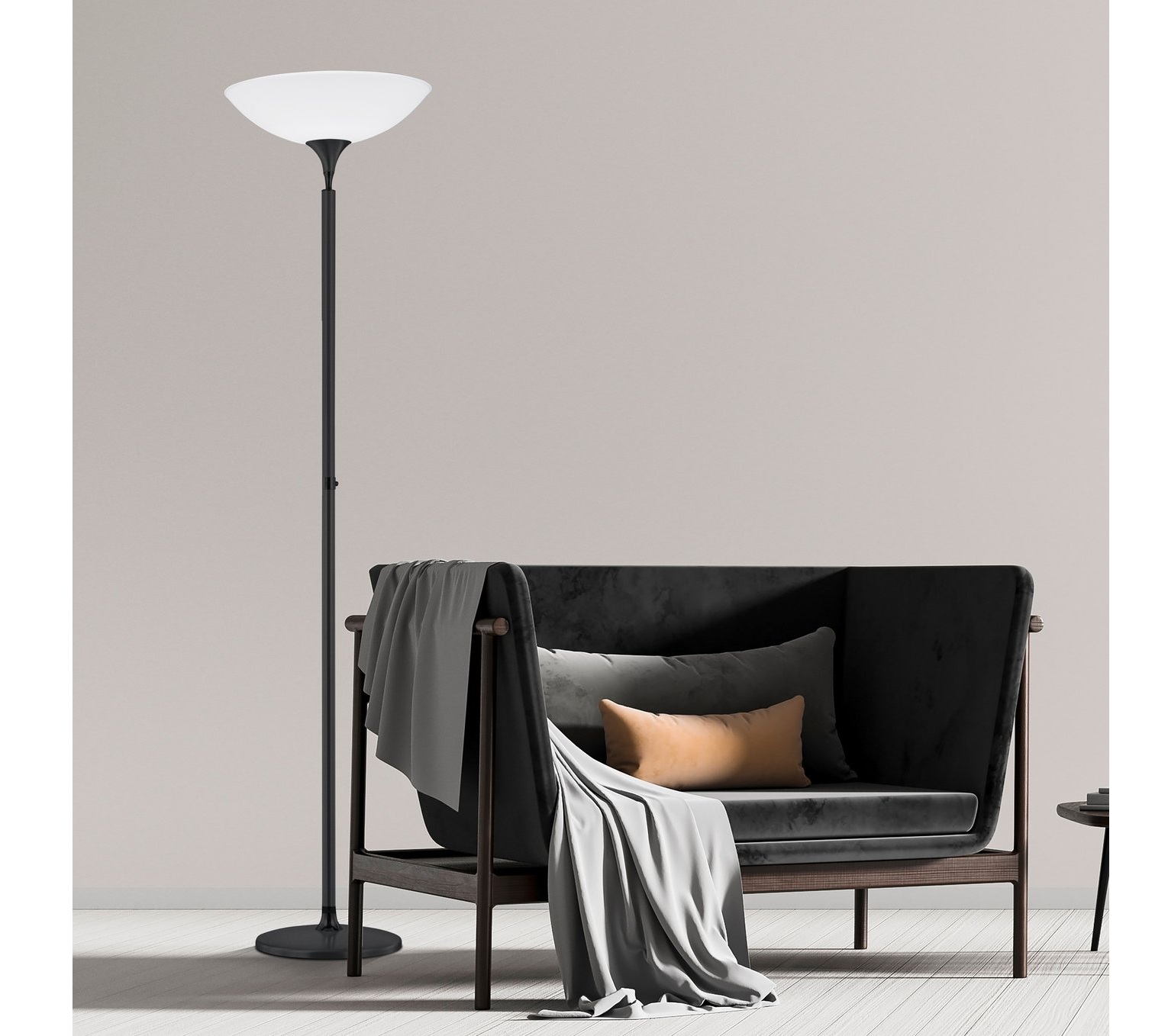 Bankamp Opera vloerlamp zonder leeslamp
