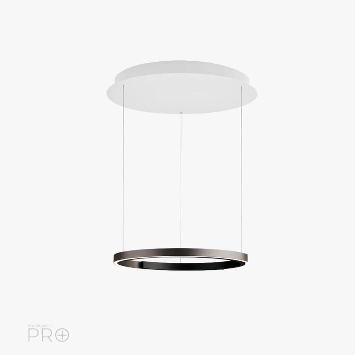 Bankamp Pro Ring hanglamp brons antraciet
