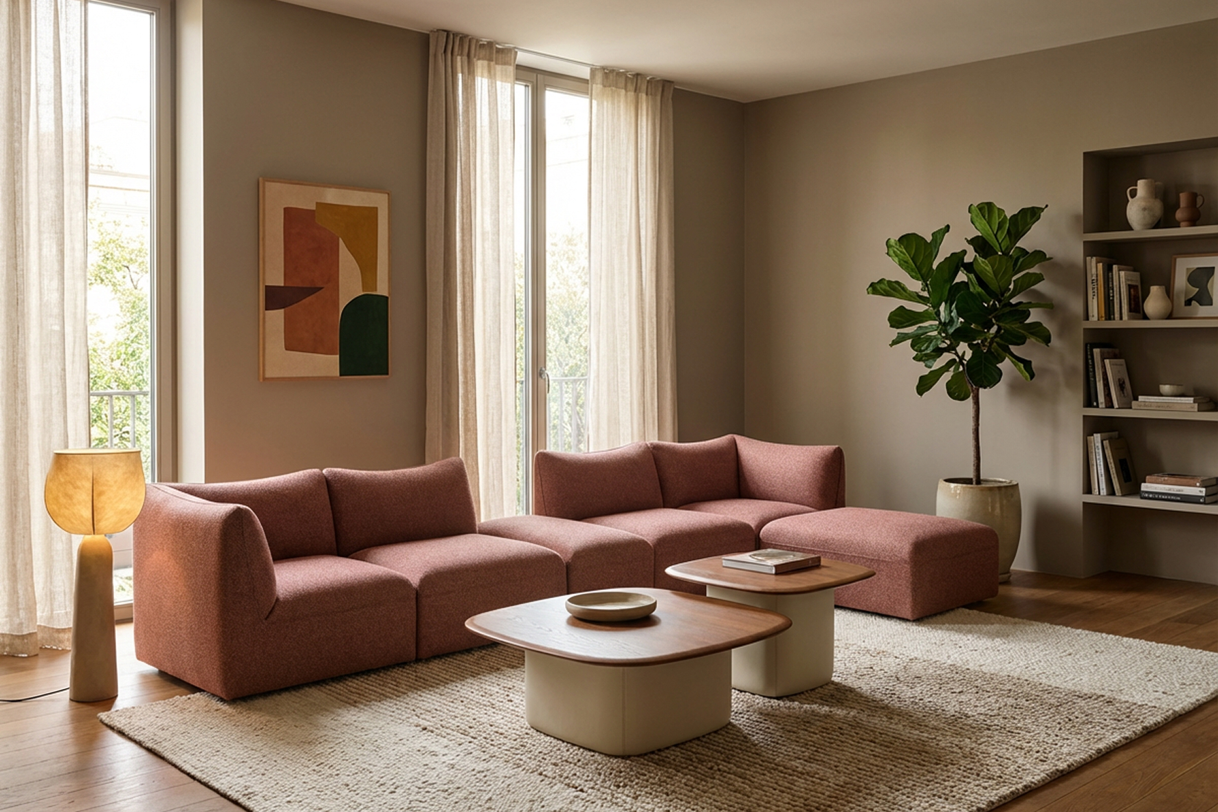 Pode Chablo design elementen hoekbank | Hoogebeen Interieur Pode Chablo design elementen hoekbank | Hoogebeen Interieur