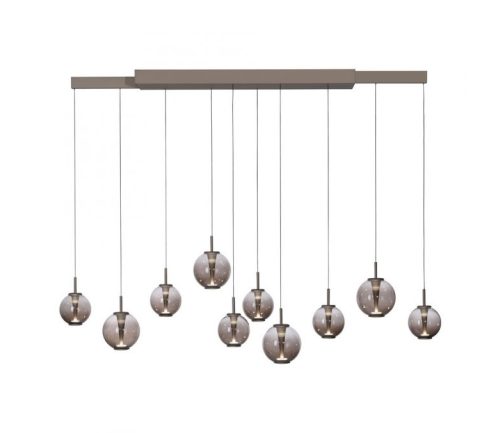 Paul Neuhaus Pure E-Infinity brons hanglamp uitschuifbaar