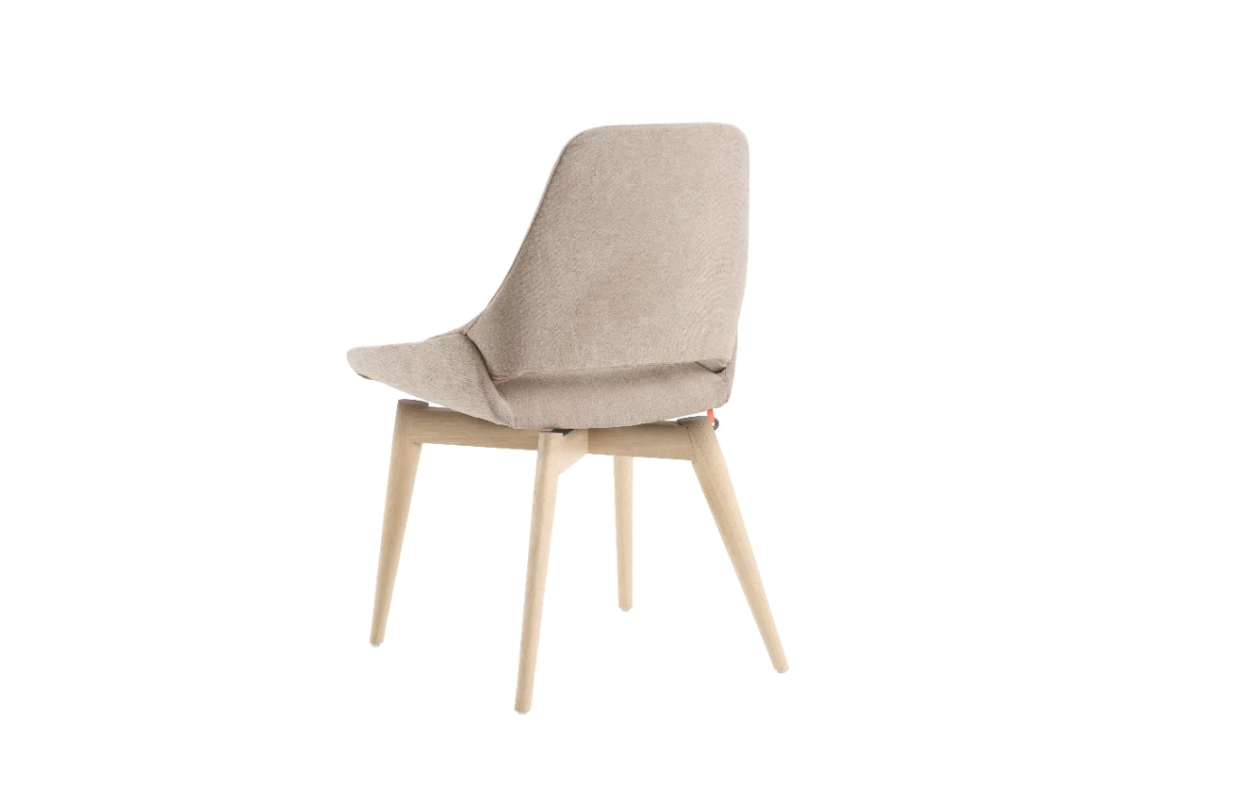 Mobitec Lotus stoel met houten poot