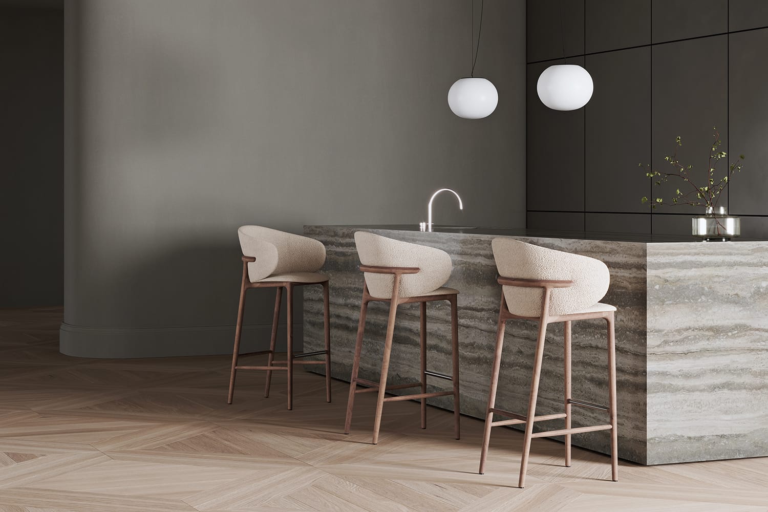 Artisan Oleandro barkruk | Hoogebeen Interieur