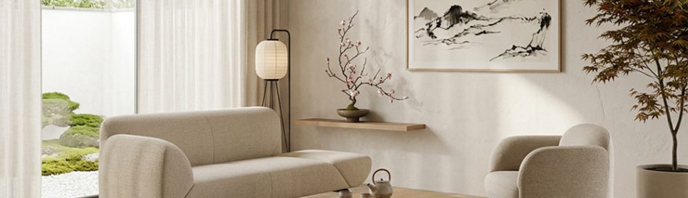 5 designbanken die perfect passen binnen een Japandi interieur