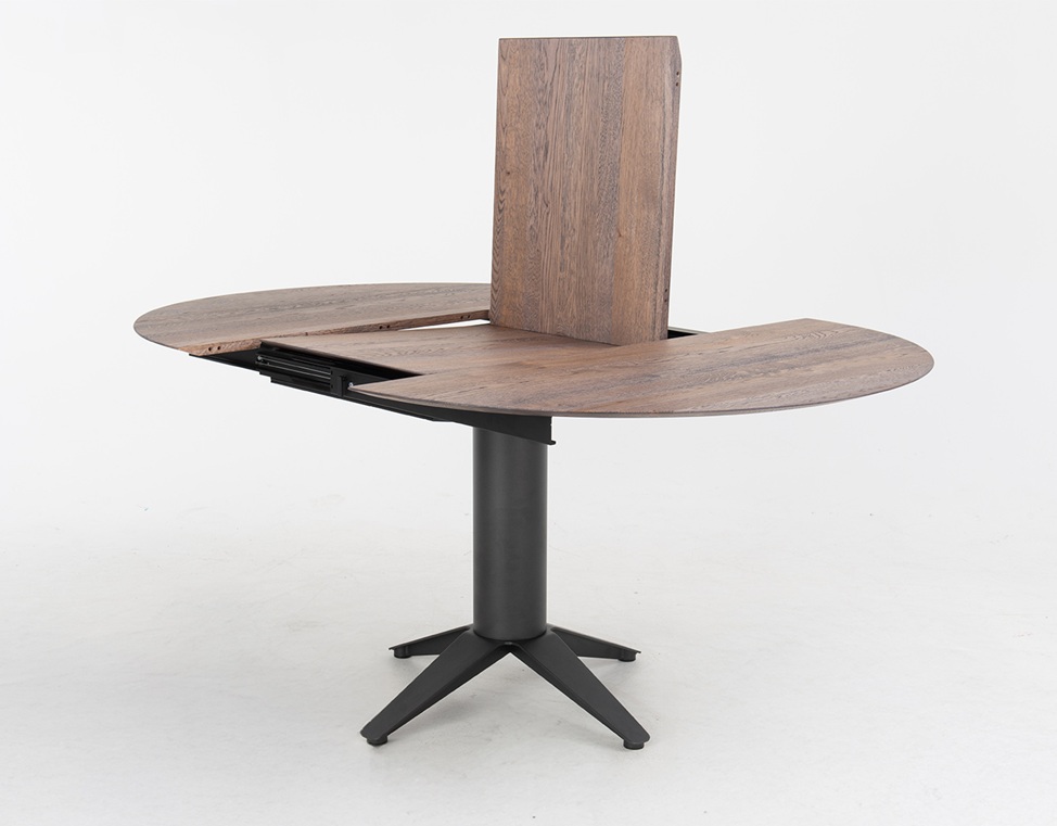Bert Plantagie Bloom ronde uitschuiftafel
