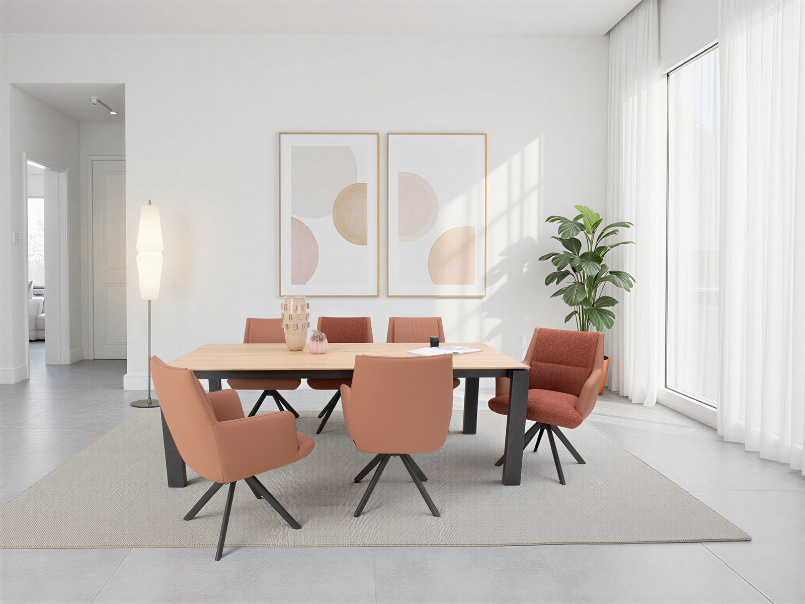 Bert Plantagie Lungo eettafel
