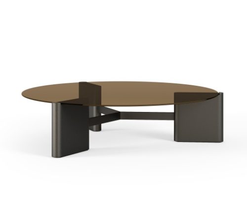 Hofstede Raanhuis Monti salontafel rookglas