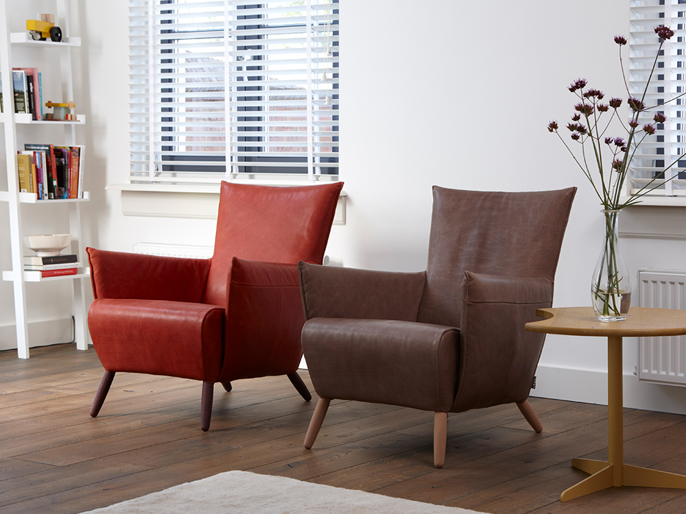 Label van den Berg twee Cheo fauteuils Label van den Berg Cheo fauteuils