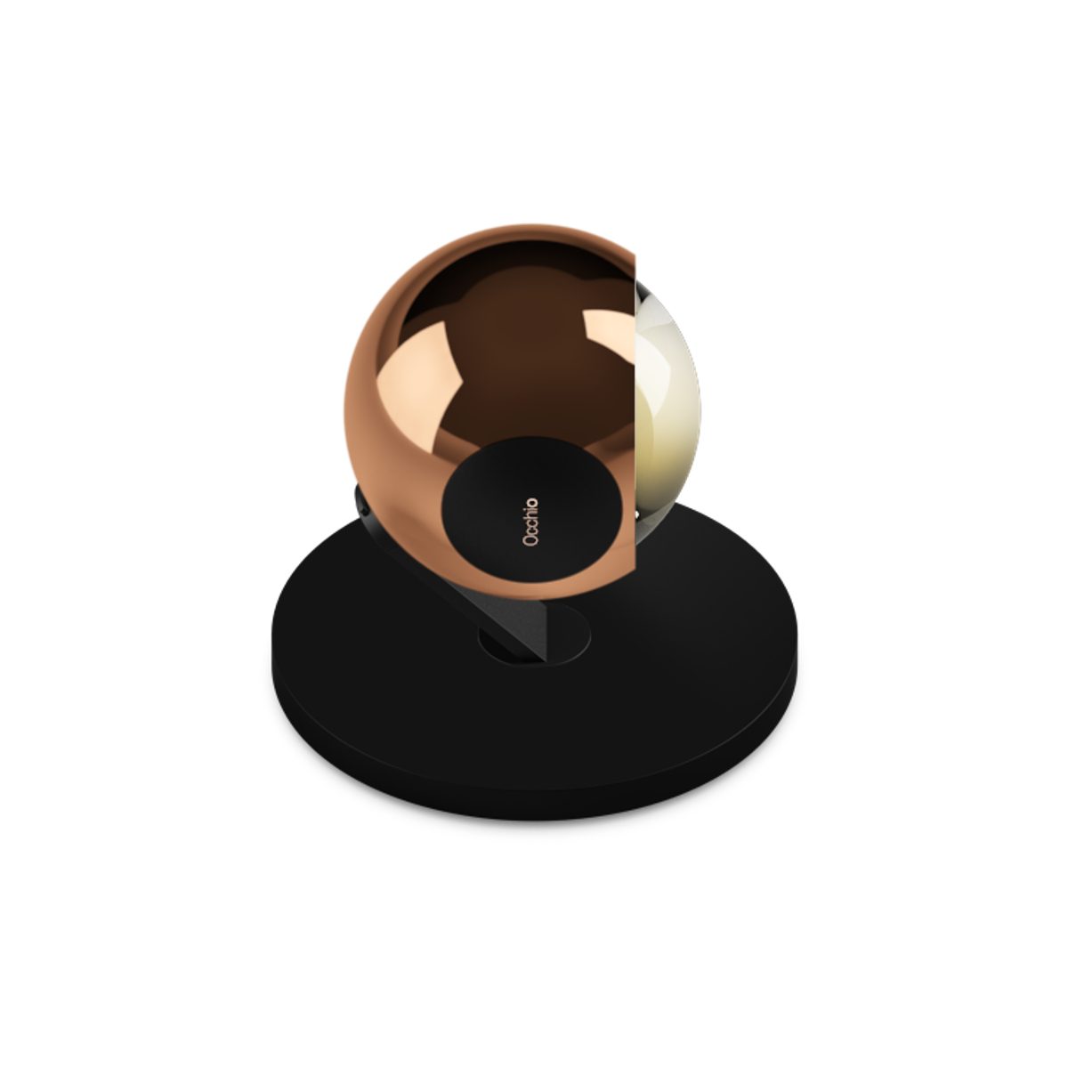 Occhio IO basso spot rose gold