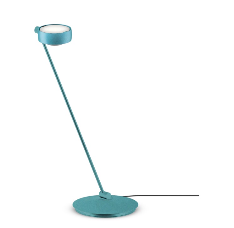 Occhio Sento vloerlamp Blu Vivace exclusieve leeslamp Sento leeslamp Colors by Occhio Blu Vivace