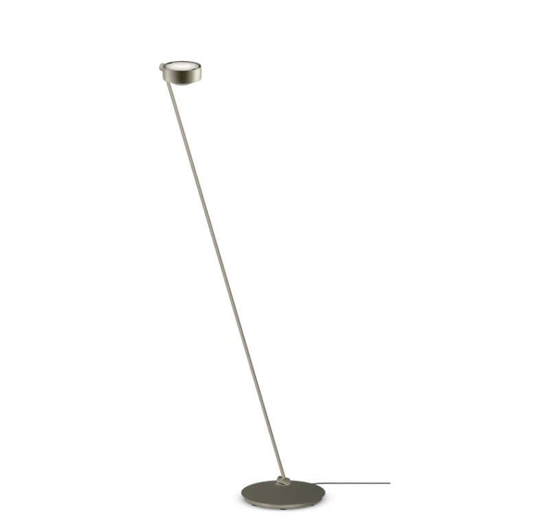 Occhio Sento Lettura vloerlamp in de kleur Argento Intenso Sento vloerlamp Colors by Occhio Argento Intenso