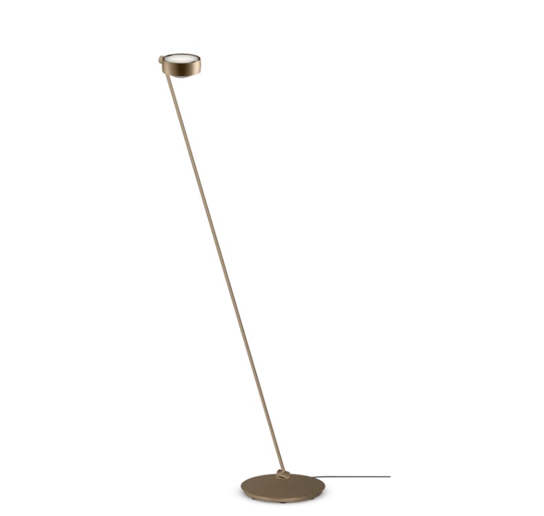 Occhio Sento Lettura vloerlamp in de kleur Sabbia Intenso Sento vloerlamp Colors by Occhio Sabbia Intenso