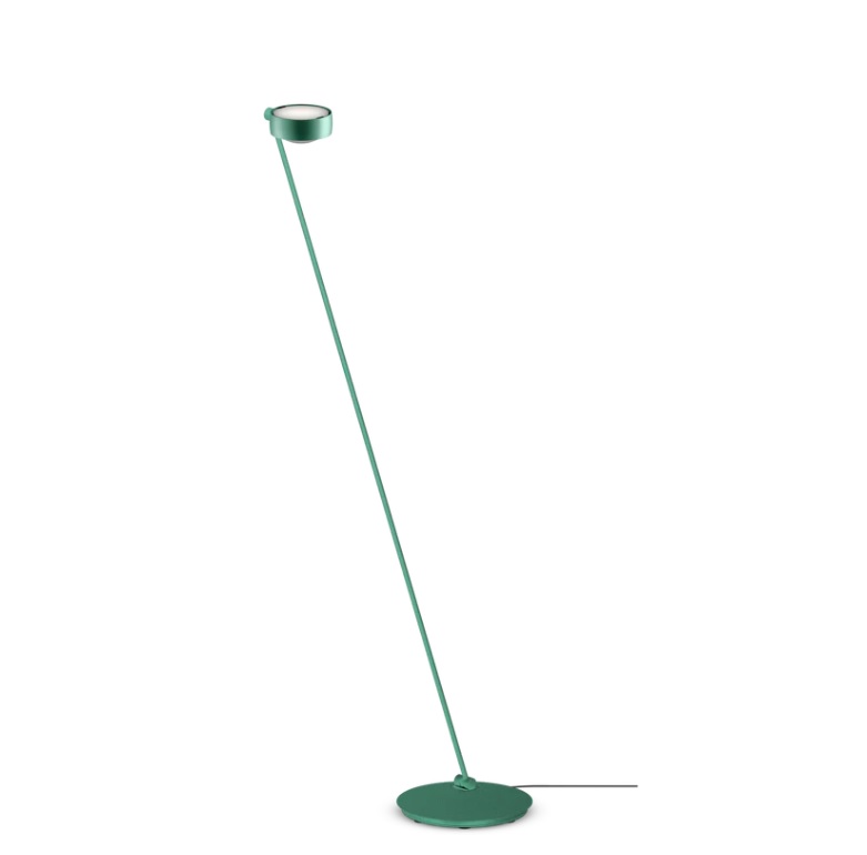 Occhio Sento Lettura vloerlamp in de kleur Verde Vivace Sento vloerlamp Colors by Occhio Verde Vivace