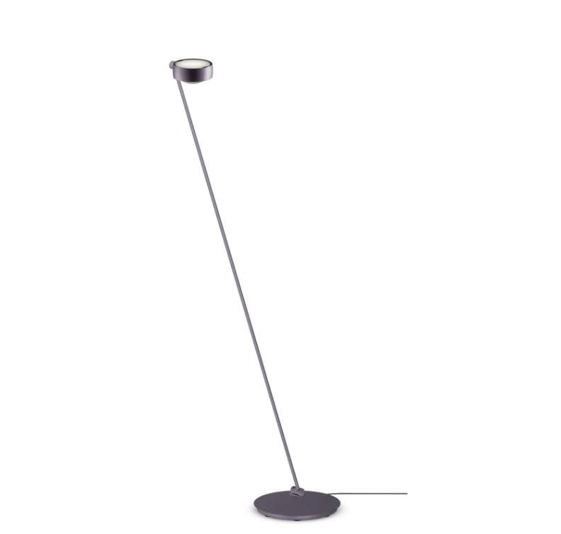 Occhio Sento Lettura vloerlamp in de kleur Viola Profondo Sento vloerlamp Colors by Occhio Viola Profondo