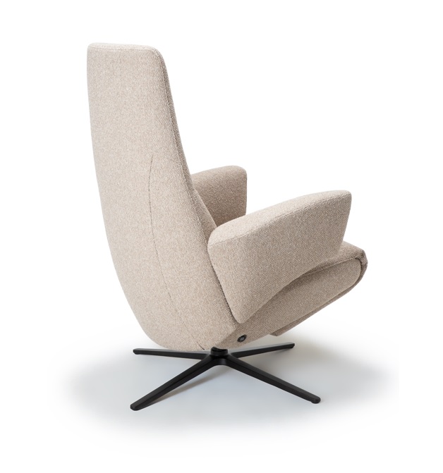 De Toekomst Aura AU-3003 fauteuil schuin achter aanzicht De Toekomst Aura AU-3003 fauteuil