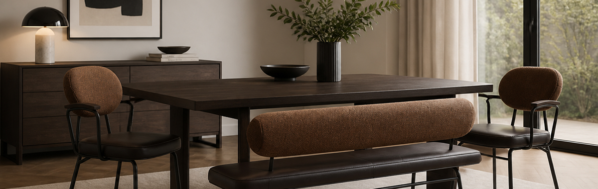 Eetkamerbanken en -stoelen: inspiratie voor uw eethoek | Hoogebeen Interieur Eetkamerbanken en -stoelen: inspiratie voor uw eethoek | Hoogebeen Interieur