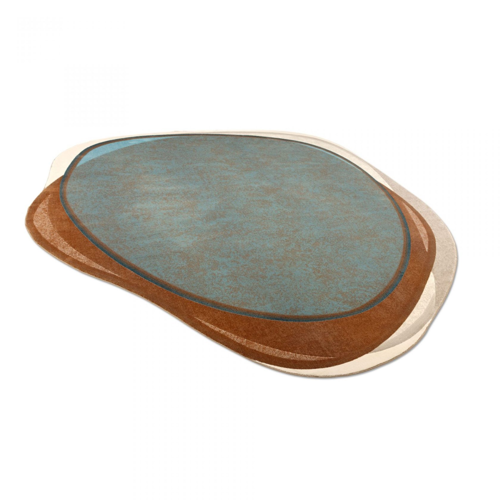 Pode karpet Shallow Azur