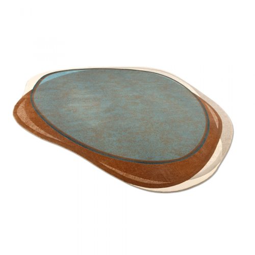 Pode karpet Shallow Azur