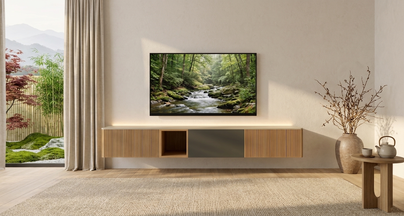 Saunaco RON tv dressoir hangend