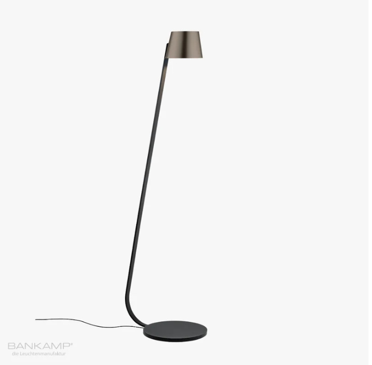 Bankamp Bo vloerlamp in de kleur brons Bankamp Bo vloerlamp