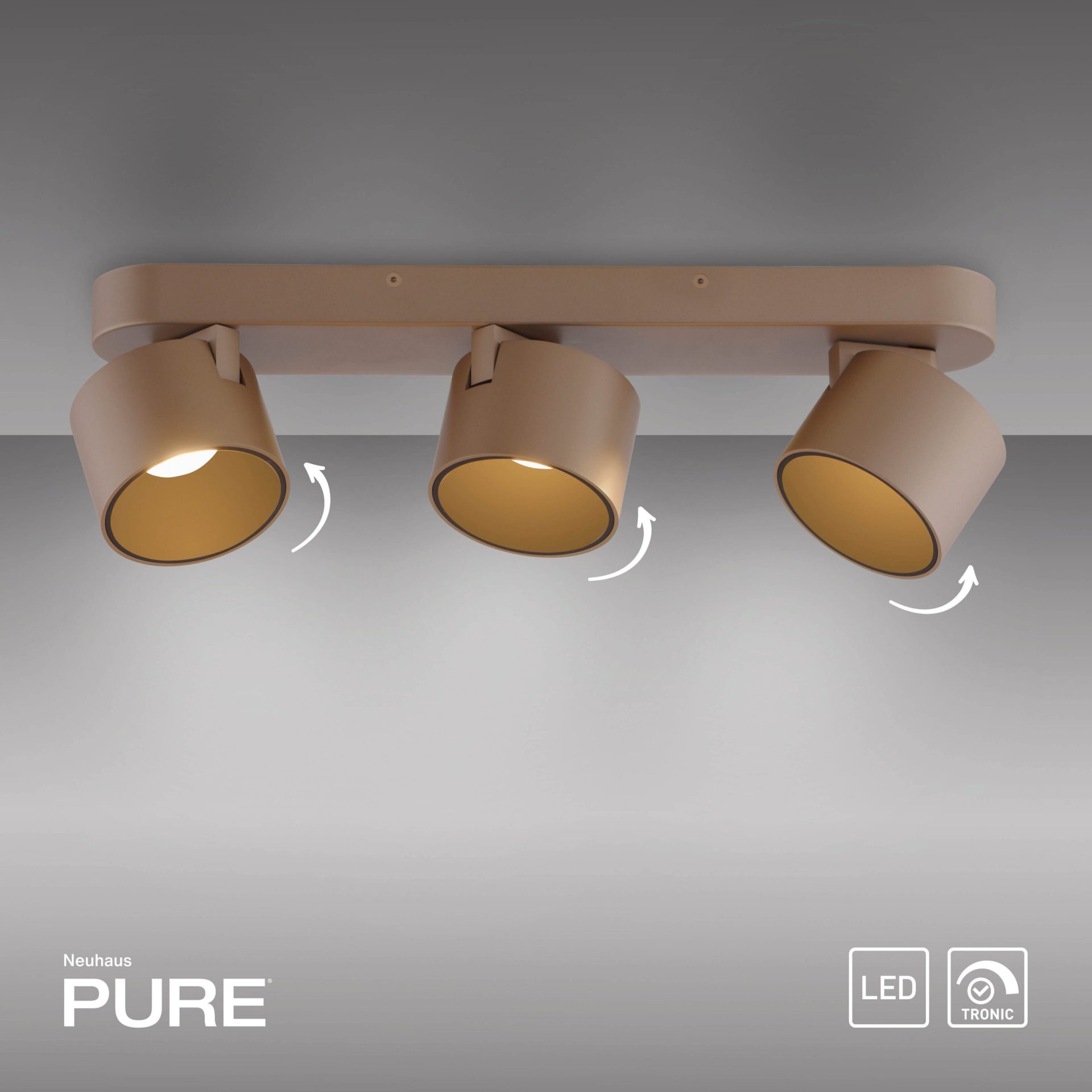 Paul Neuhaus Pure Cup spots draai- en kantelbaar Paul Neuhaus Pure Cup spots