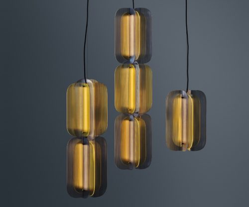 Quasar Fold hanglamp design glas