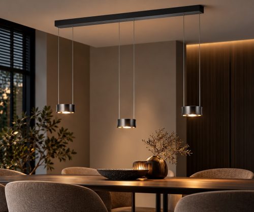 Bankamp Impact hanglamp 3-delig